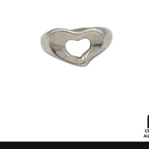 Tiffany & Co. Silver Heart Ring